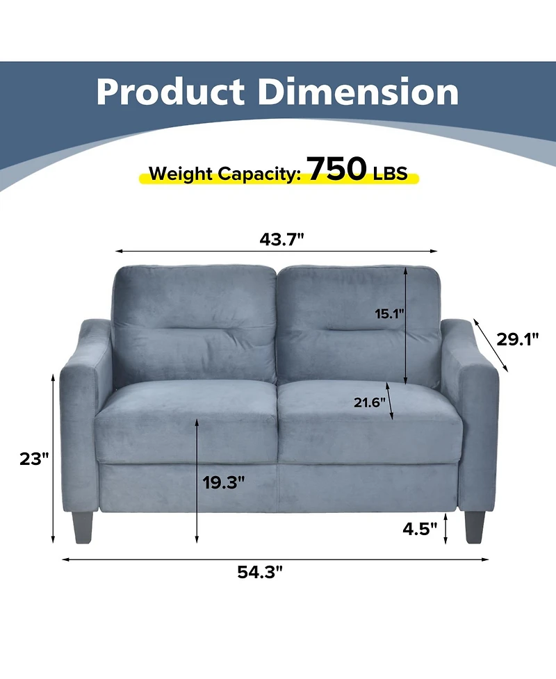 Streamdale Comfy Sectional Couches for Small Spaces