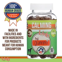 Licks Pill Free Licks Pill-Free Dog Calming Gummies - Zen Calming Aid Supplements for Aggressive Behavior & Nervousness