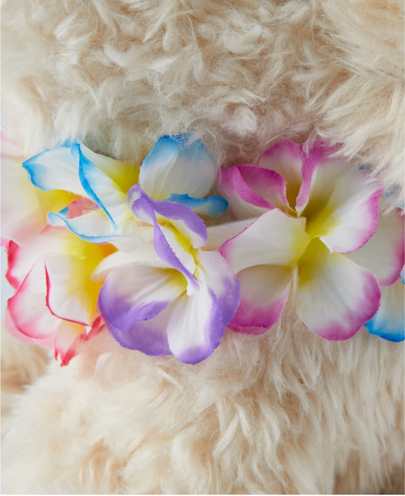 Geoffrey's Toy Box 10" Plush Golden Retriever with Lei, Created for Macy's