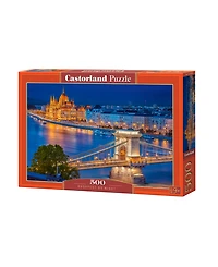 Castorland Budapest by Night 500 Piece Jigsaw Puzzle