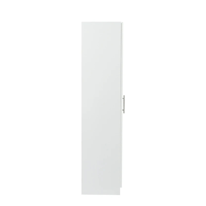 Streamdale 2-Door Kitchen and Wardrobe Cabinet with Partitions