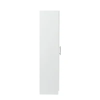 Streamdale 2-Door Kitchen and Wardrobe Cabinet with Partitions