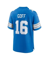 Nike Men's Jared Goff Blue Detroit Lions Game Jersey