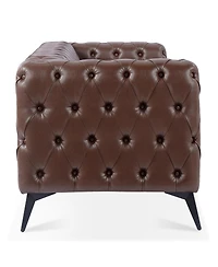 Streamdale Furniture 84.06" Width Traditional Square Arm Removable Cushion 3 Seater Sofa