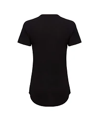 Sportiqe Women's Black Indiana Pacers Phoebe Super Soft Tri-Blend T-Shirt