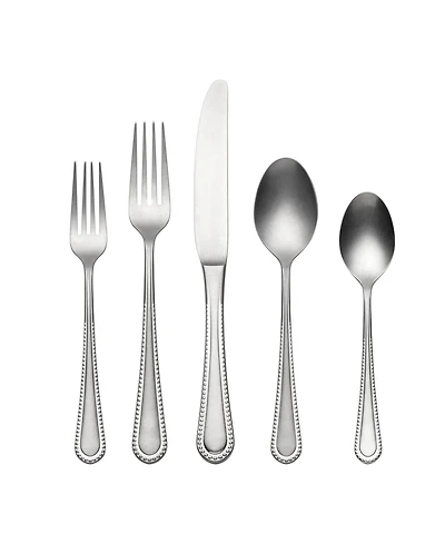 Oneida Hartwell Tumbled 42 Piece Flatware Set