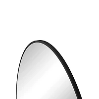 Streamdale 39" Wall Mount Circular Mirror, Black