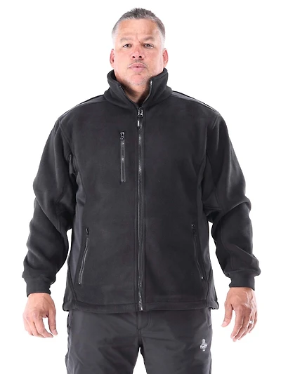 RefrigiWear Big & Tall Insulated Fleece Jacket - Warm, Durable, High-Performance Outerwear for Cold Weather