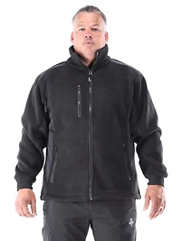 RefrigiWear Big & Tall Insulated Fleece Jacket - Warm, Durable, High-Performance Outerwear for Cold Weather