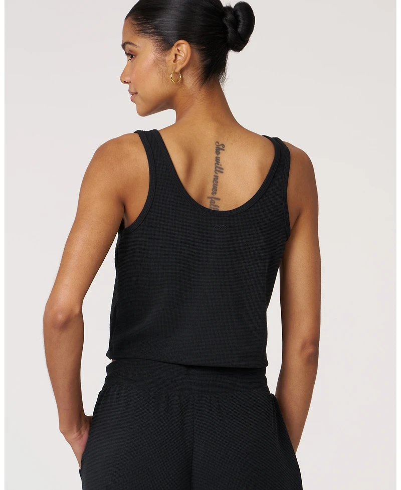 Rebody Active Women's Retreat Waffle Tank