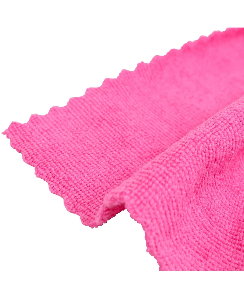 Arkwright Home Arkwright Smart Edge Microfiber Cleaning Cloths (12 Pack), 16x16 in., Streak-Free, Reusable, Color Options