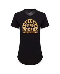 Sportiqe Women's Black Indiana Pacers Phoebe Super Soft Tri-Blend T-Shirt