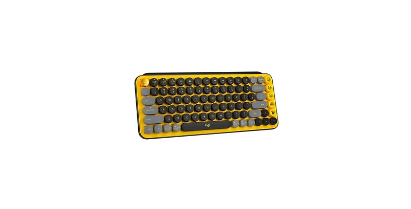 Logitech Pop Keys Wireless Mechanical Keyboard With Custom Emoji Keys