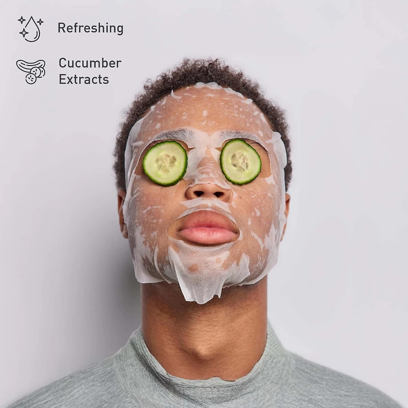 Complete Skincare Essentials: Charcoal, Tea Tree, Cucumber Sheet Masks & Cleansing Pore Strips