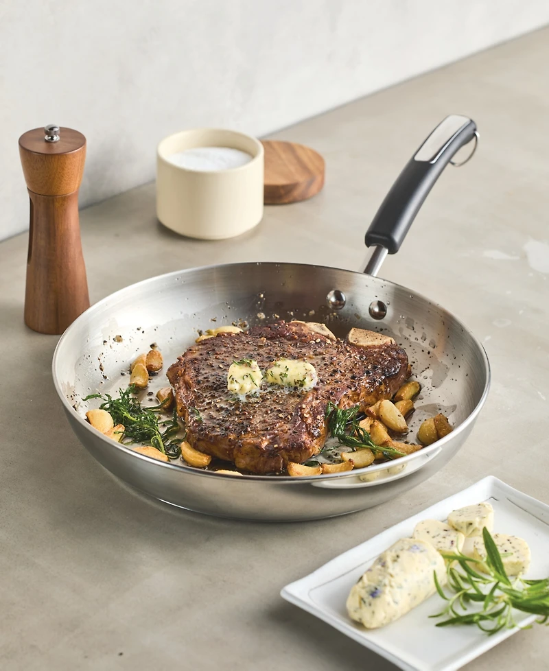 Farberware Brilliance Stainless Steel 12.25" Frypan