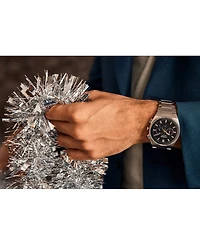 Citizen Eco-Drive Men's Chronograph Modern Axiom Stainless Steel Bracelet Watch 43mm