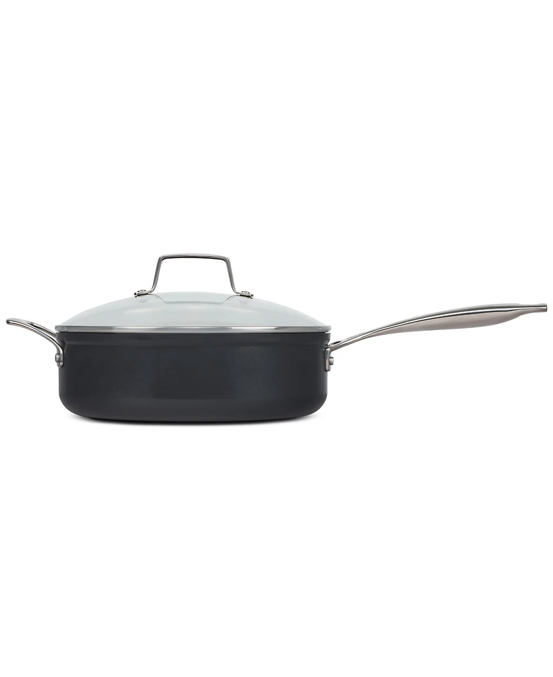 Le Creuset Essential Nonstick Ceramic 4.25-Qt. Saute Pan with Glass Lid