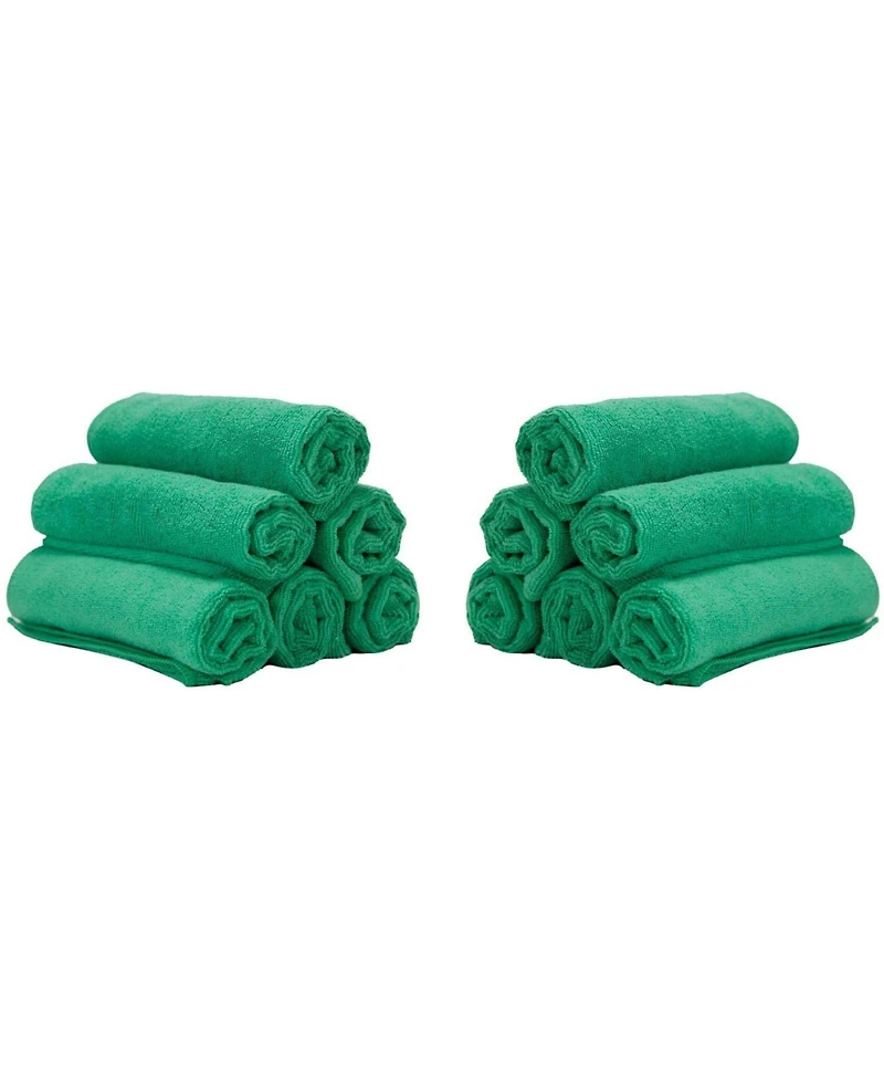 Arkwright Home Smart Choice Microfiber Hand Towels (12 Pack), 15x24 in., Color Options