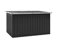 vidaXL Patio Storage Box Anthracite 67.3"x39"x36.6"