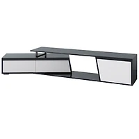 Streamdale Rectangle Tv Stand, 2 Drawers, 1 Cabinet, Up to 100"