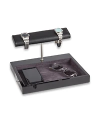 Bey-Berk Watch Stand, Valet, and Wireless Charger