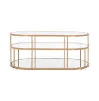 Safavieh Layta 3 Shelf Coffee Table