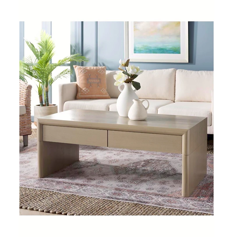 Safavieh Rune Coffee Table W/ Drawers