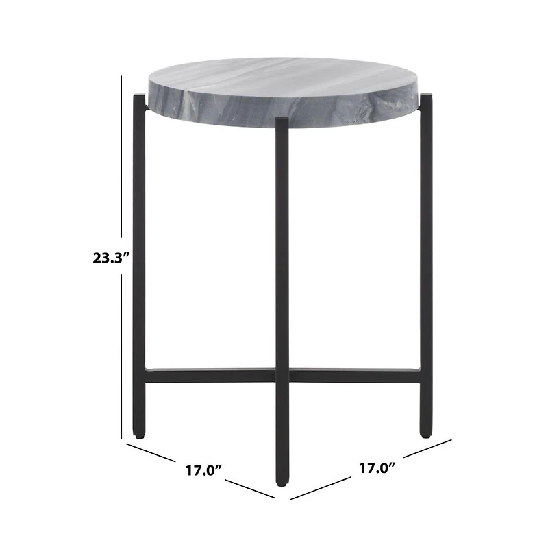 Safavieh Gustavia Round Accent Table
