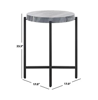 Safavieh Gustavia Round Accent Table