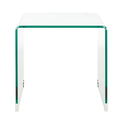 Safavieh Cowan Tempered Glass Side Table