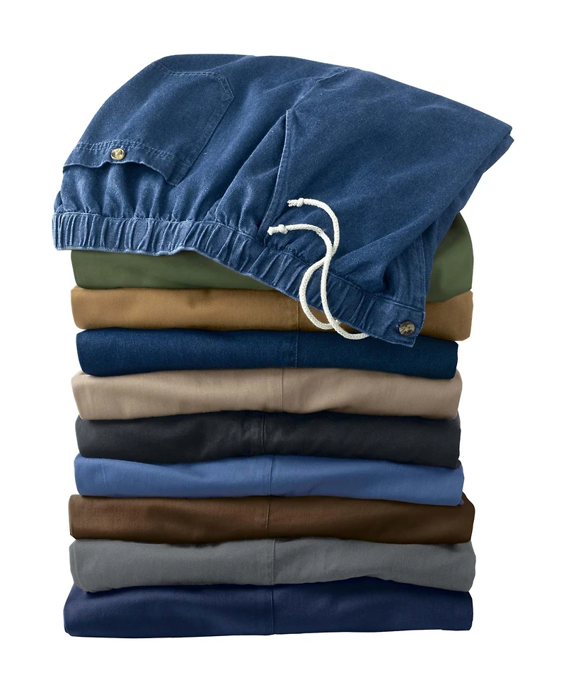KingSize Big & Tall Knockarounds 8" Full Elastic Plain Front Short