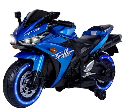 Streamdale 12V Kids Motorcycle Ride On Toy With Training Wheels