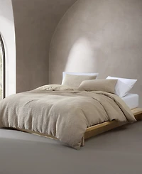 Calvin Klein Microwaffle Melange 3 Piece Duvet Cover Set