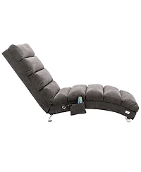 Streamdale Modern Linen Chaise Lounge Chair