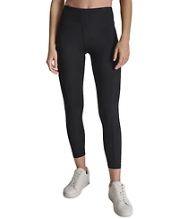 Dkny Women's High-Waisted 7/8 Cargo Leggings