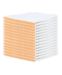 Arkwright Home Qwick Wick Bar Mop Towels (12 Pack), Cotton, 16x19 in., Multipurpose Terry Cleanup Towels, Striped Color Options