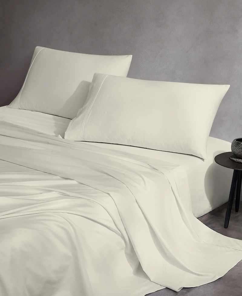 Purity Home 400 Thread Count Wrinkle Resistant Cotton Sateen 3-Pc. Sheet Set, Twin