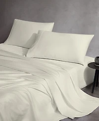 Purity Home 400 Thread Count Wrinkle Resistant Cotton Sateen 3-Pc. Sheet Set, Twin