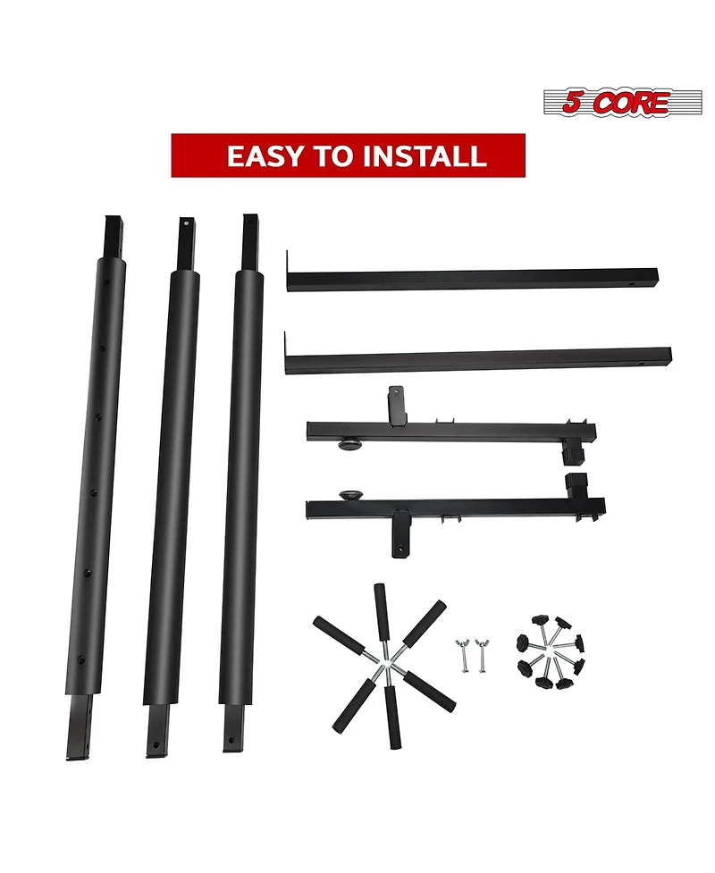 5 Core Guitar Rack Stand • Multi Guitars Holder Storage Stands for Acoustic Electric and Bass Soporte Para Guitarra