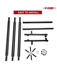 5 Core Guitar Rack Stand • Multi Guitars Holder Storage Stands for Acoustic Electric and Bass Soporte Para Guitarra