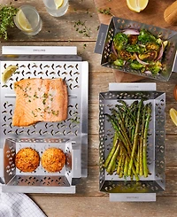 Zwilling Bbq 4pc Grill Basket Set