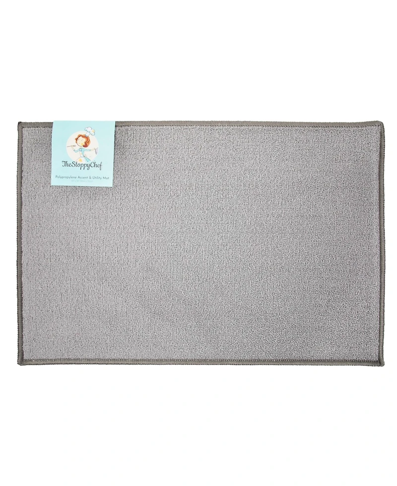 Sloppy Chef Kitchen Throw Rug (20x30 in.), Non-Skid Backing