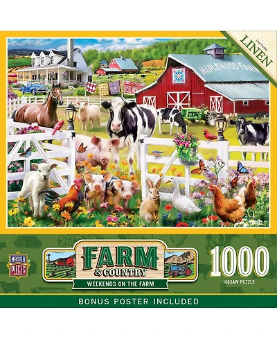 Masterpieces Farm & Country - Weekends On the Farm 1000 Piece Puzzle