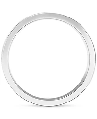 Flat Profile Comfort Fit Wedding Band 14k Gold