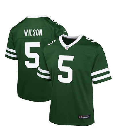 Nike Big Boys and Girls Garrett Wilson Legacy New York Jets Game Jersey