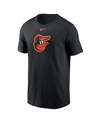 Nike Men's Black Baltimore Orioles Fuse Logo T-Shirt