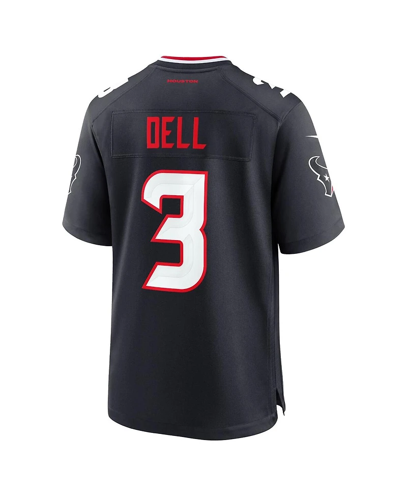 Nike Men's Tank Dell Navy Houston Texans Game Jersey