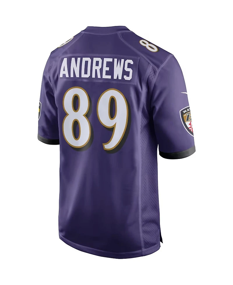 Nike Men's Mark Andrews Purple Baltimore Ravens Game Jersey