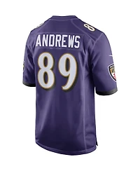 Nike Men's Mark Andrews Purple Baltimore Ravens Game Jersey
