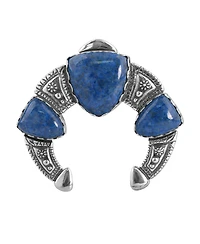 American West Jewelry Sterling Silver Genuine Gemstone Naja Pendant Enhancer